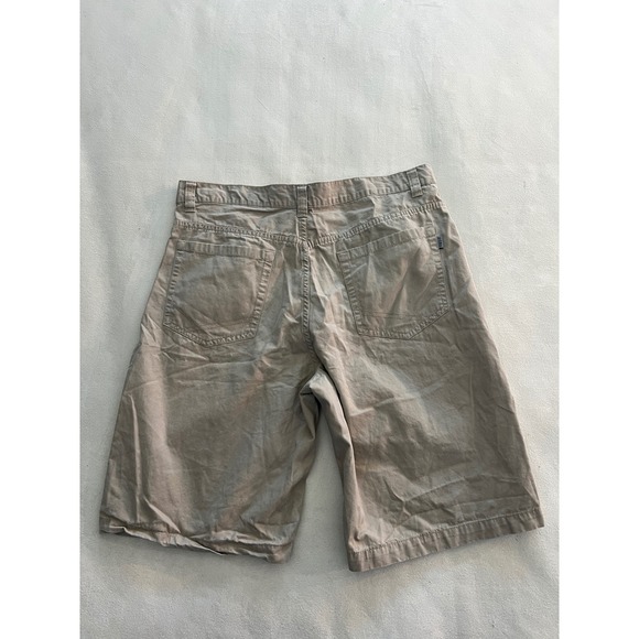 PD&C Mens Khaki Chino Shorts Tan Cotton Twill Size 34 PS9BFSTO - Picture 2 of 9